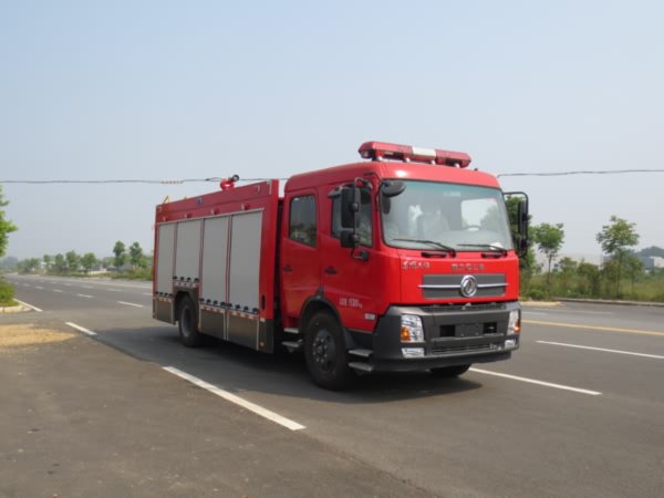 國(guó)五東風(fēng)天錦7噸水罐消防車