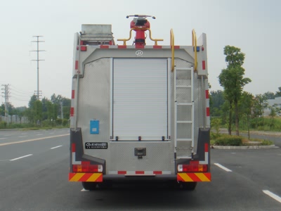 國五重汽豪沃16噸水罐消防車